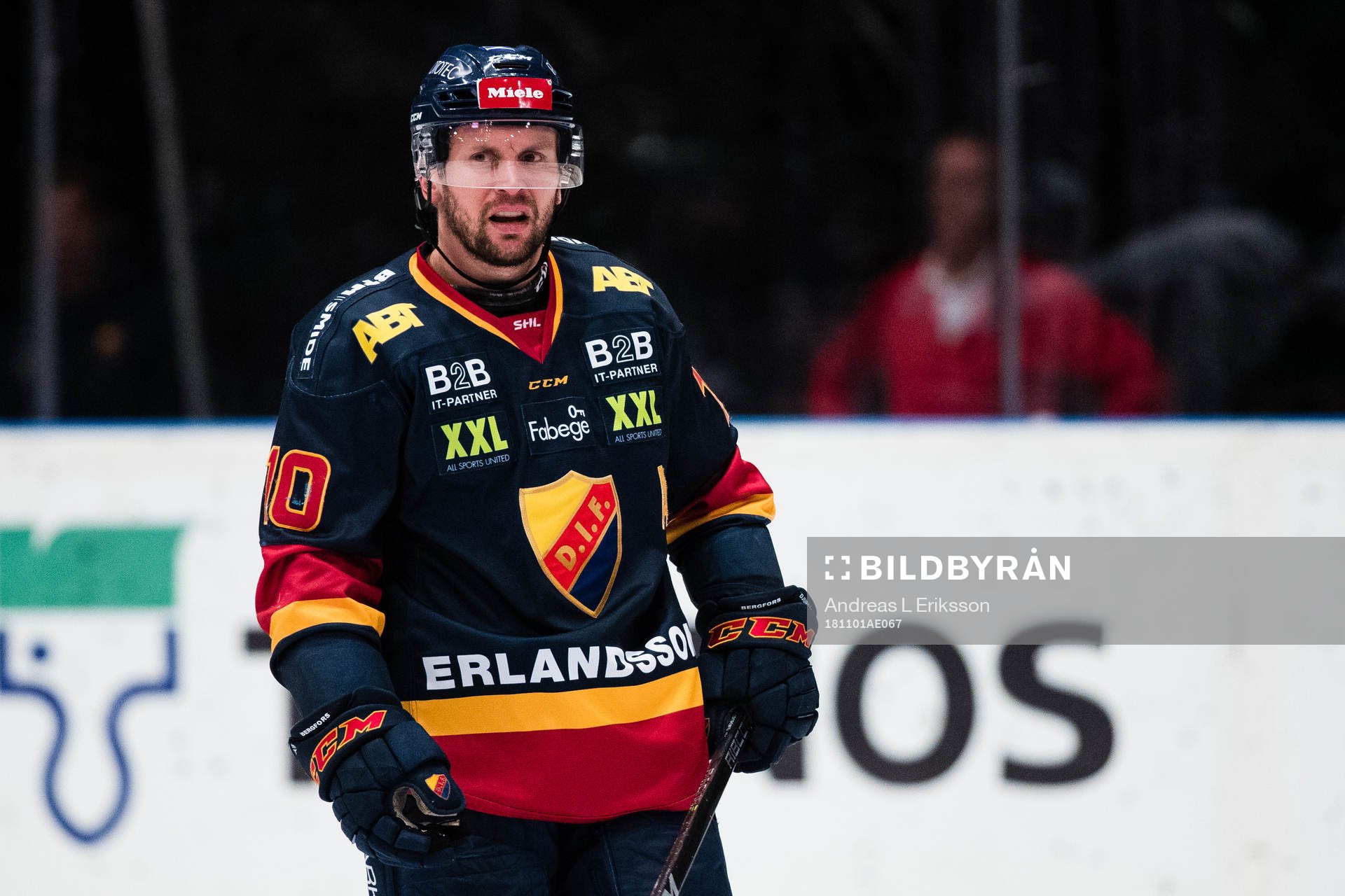 Djurgårdens Niclas Bergfors deppar