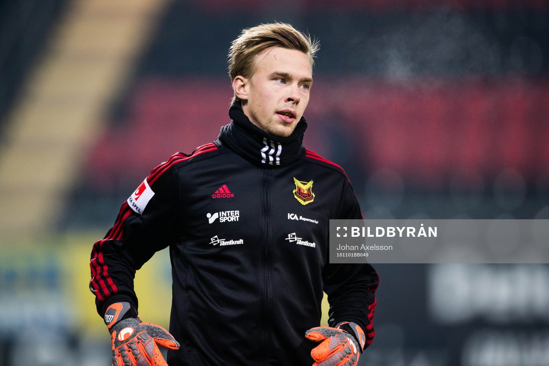 Östersunds målvakt Andreas Andersson