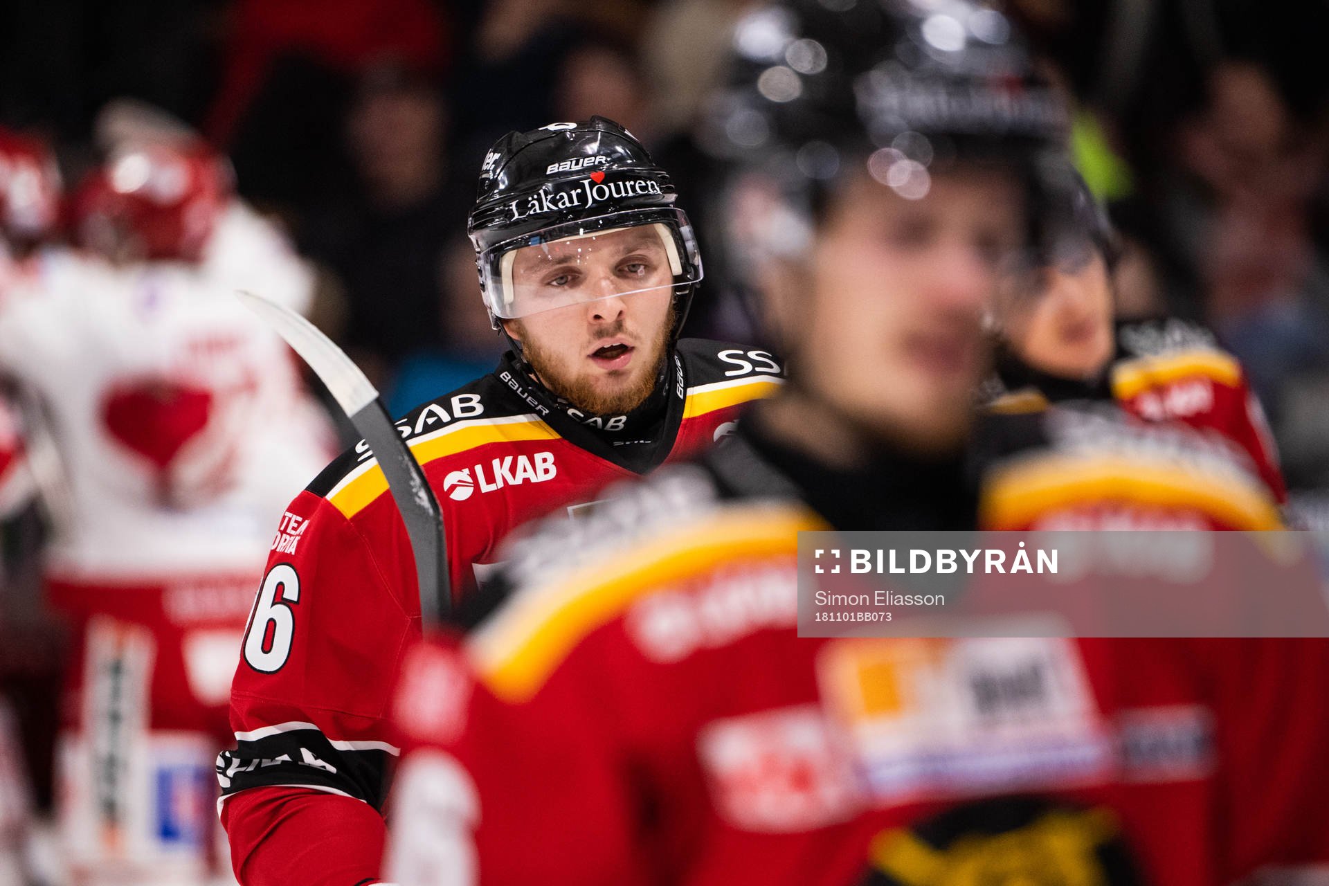 Luleås Oscar Engsund deppar