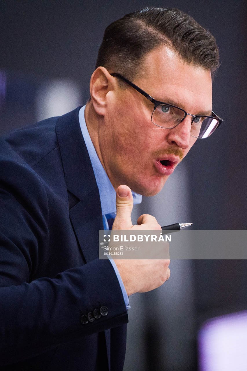 Timrås assisterande tränare Johan Thelin