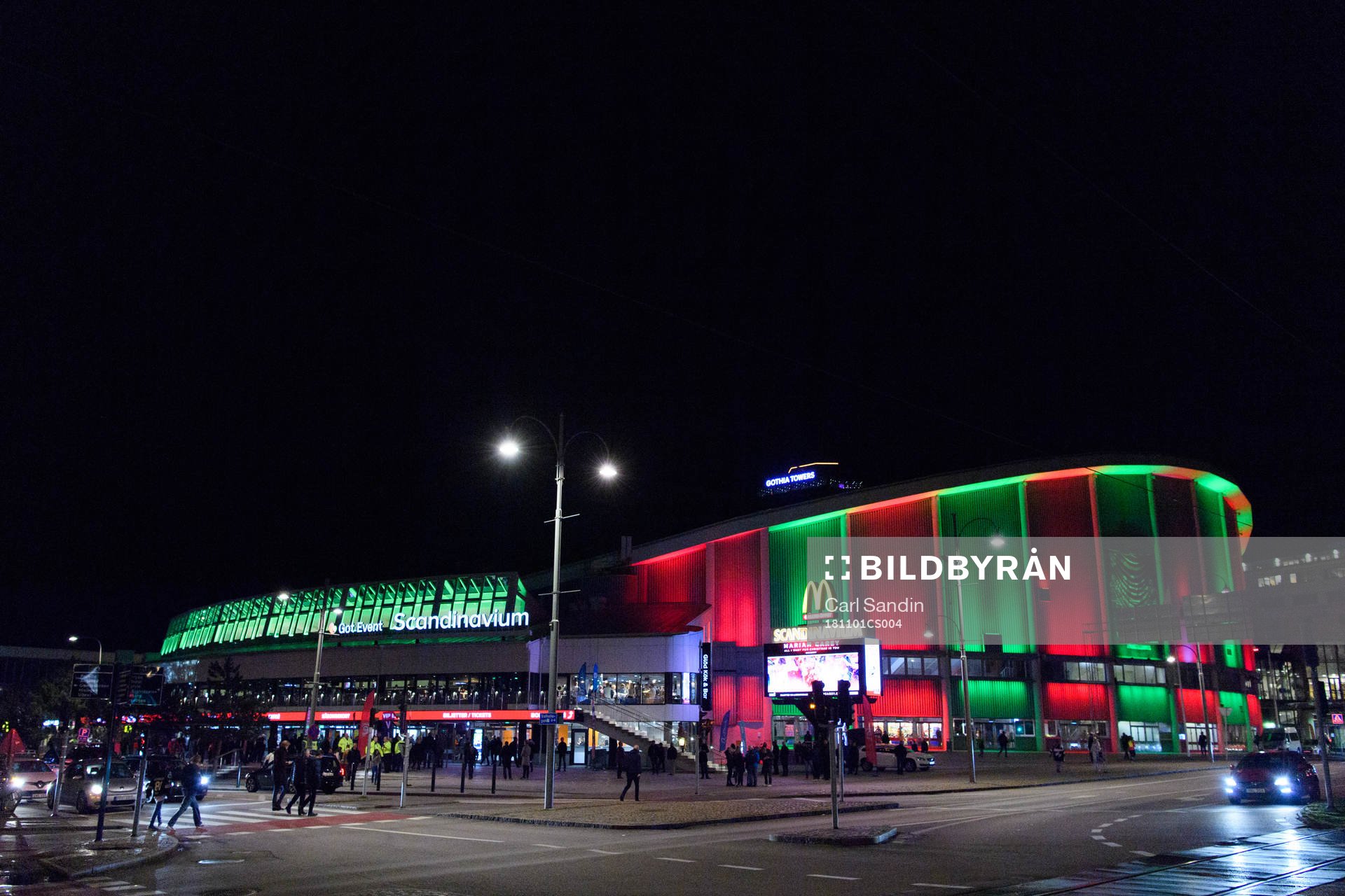 Exteriör av Scandinavium
