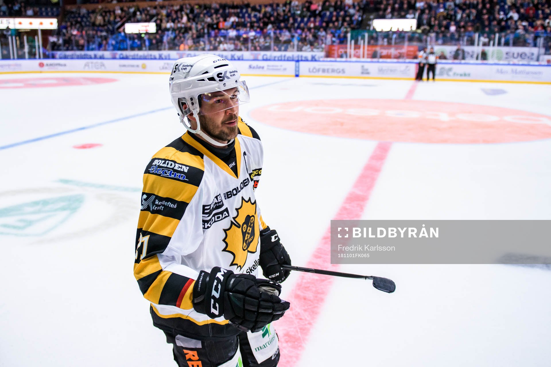 Skellefteås Jimmie Ericsson jublar