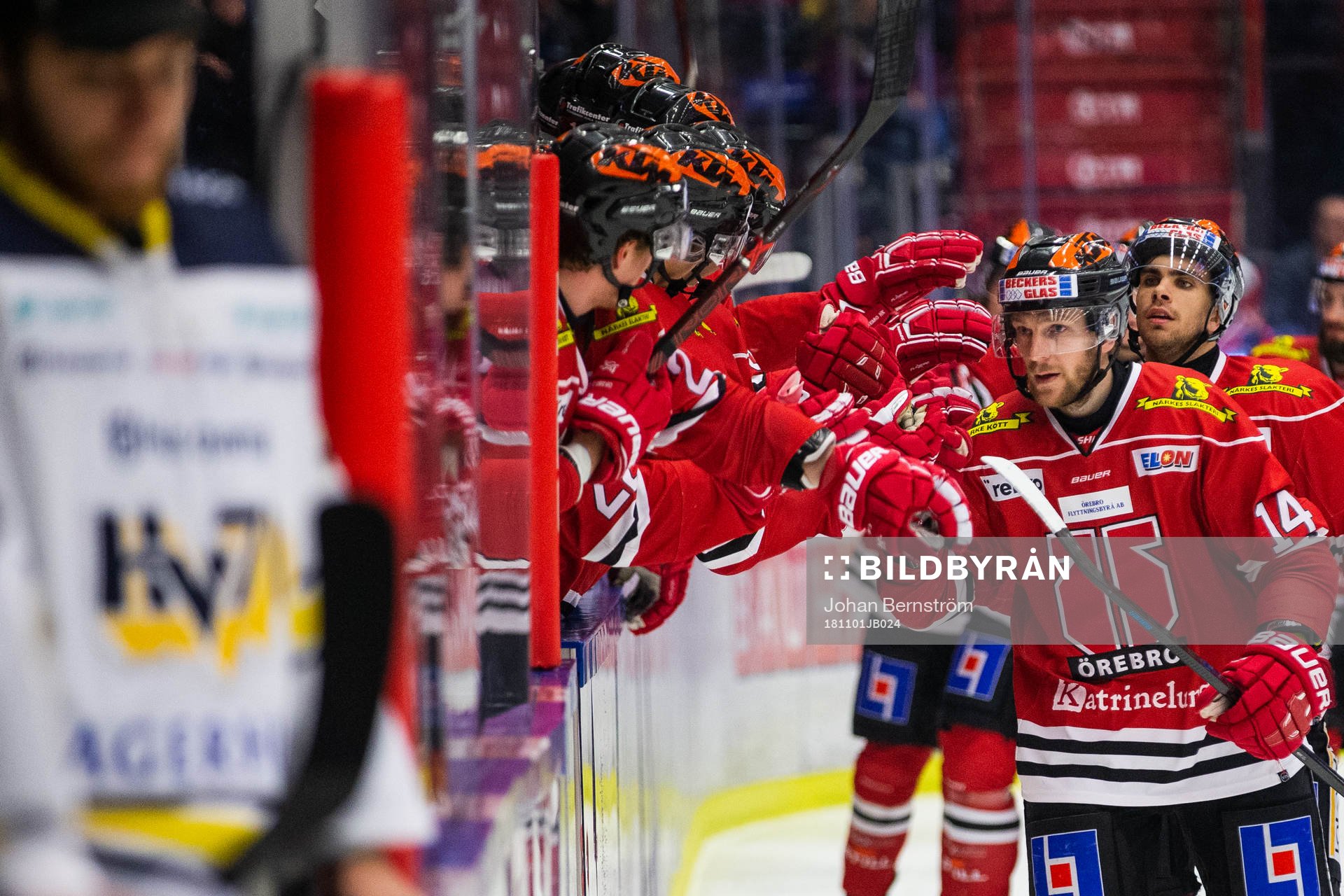 Örebros Tom Wandell jublar
