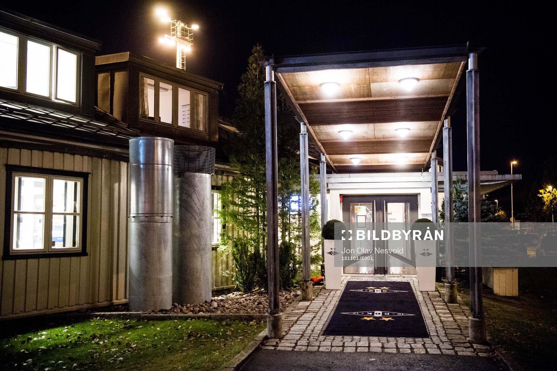 The entrance of the RBK office Brakka