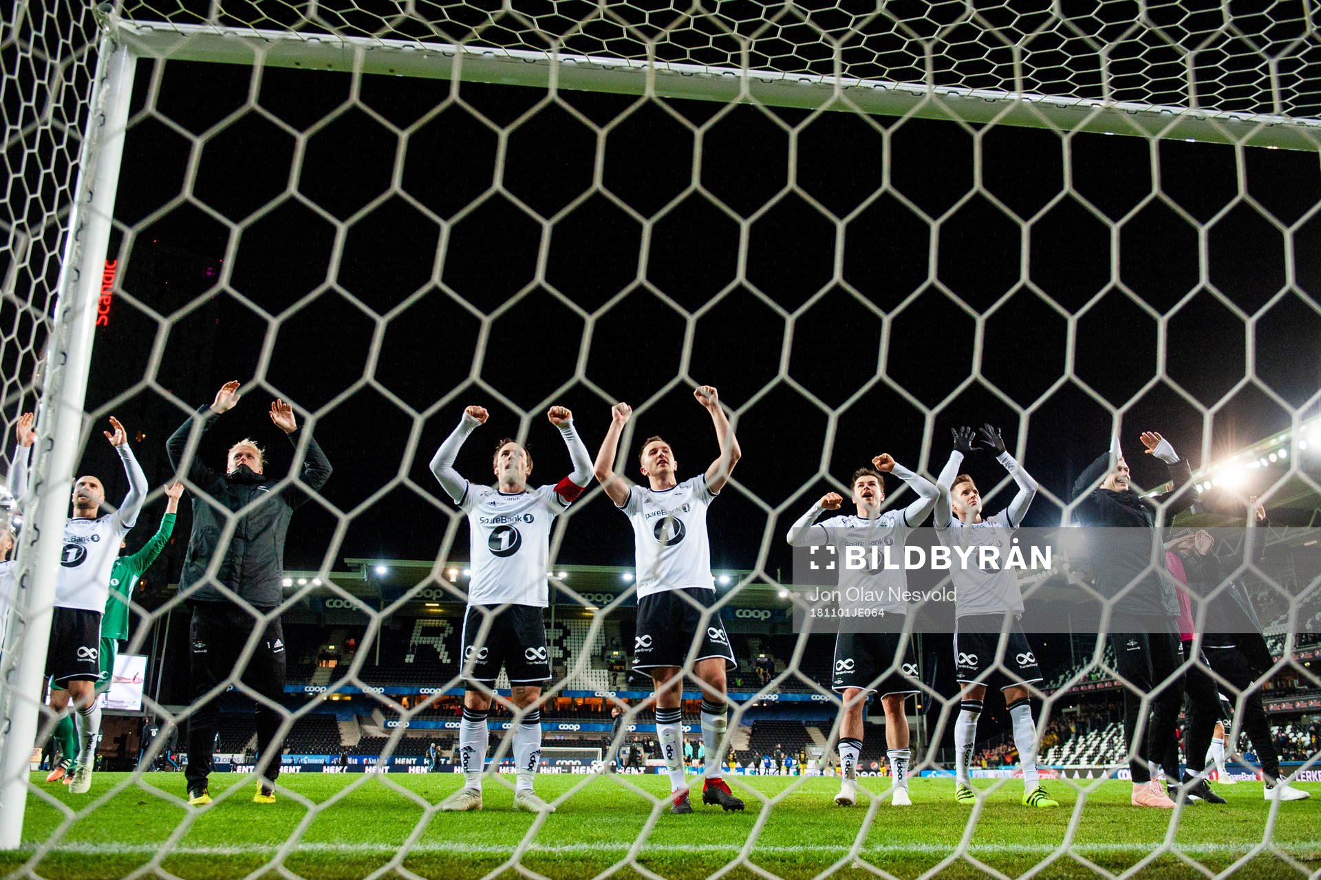 The players of Rosenborg celebrate