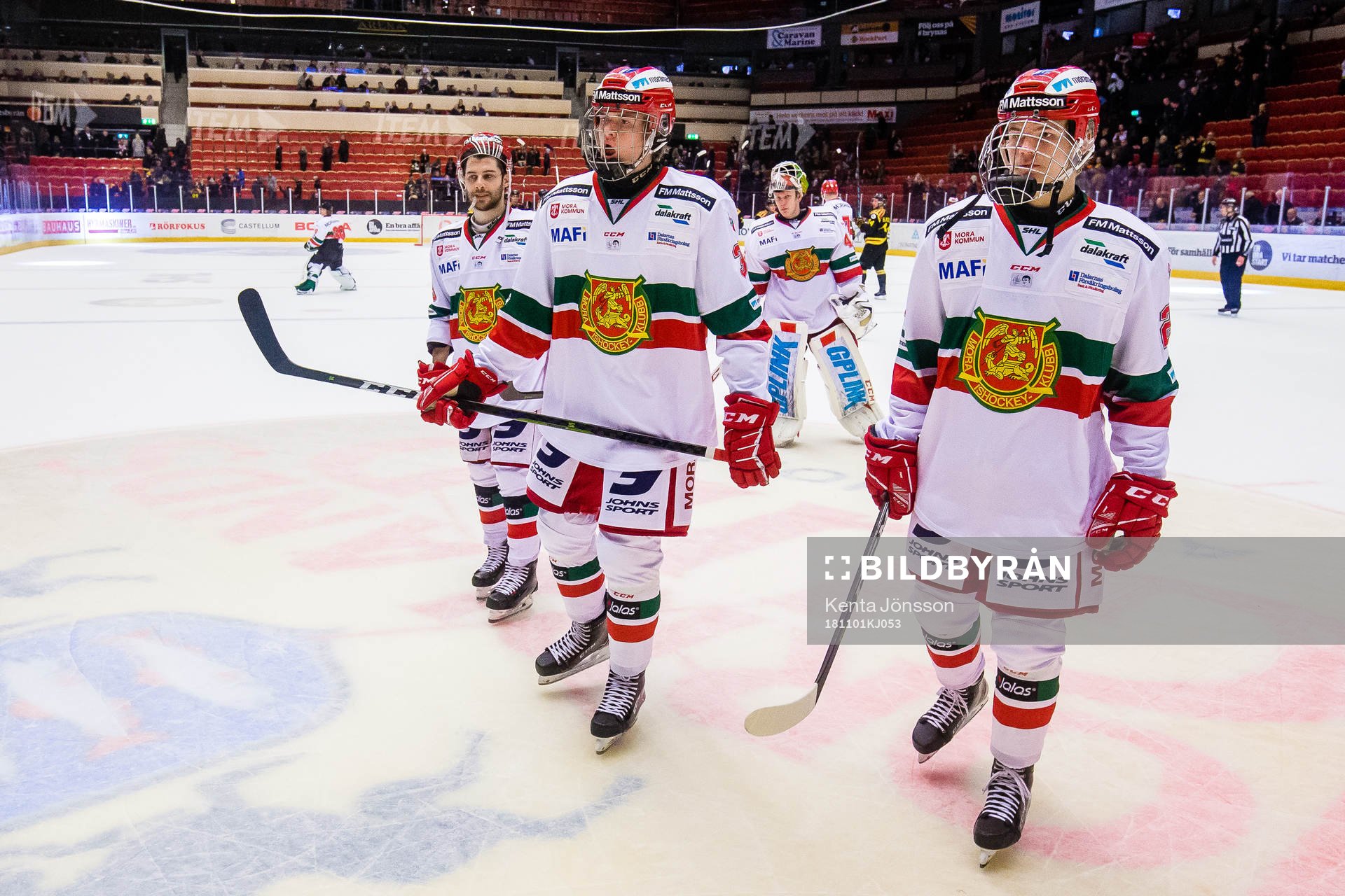 Moras Isak Garfve (v) och Charles Eklund (h)