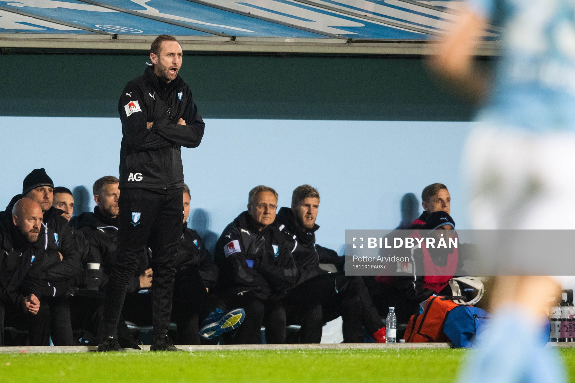 Malmö FFs Assisterande tränare  Andreas Georgsson