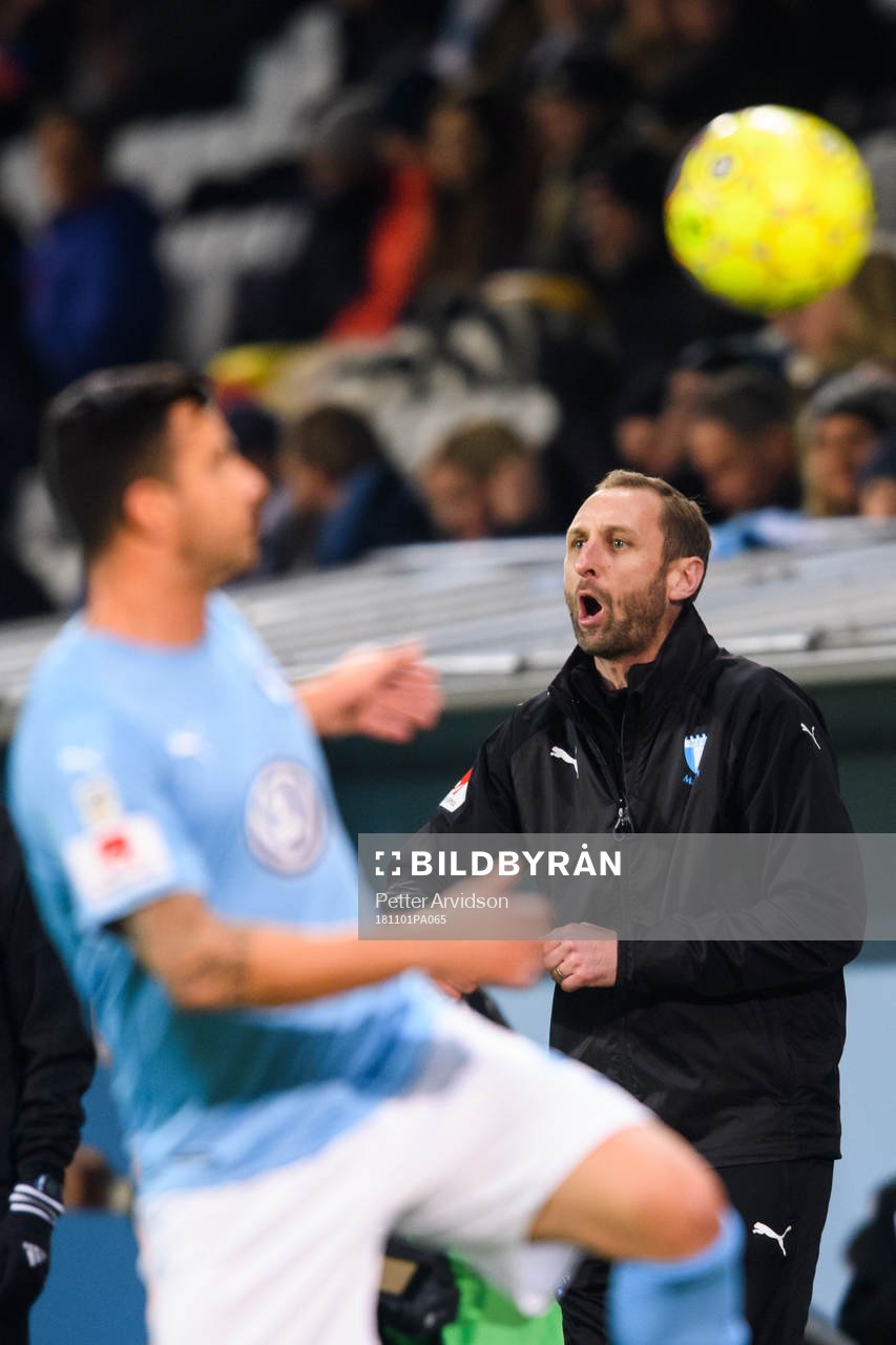 Malmö FFs assisterande tränare Andreas Georgson