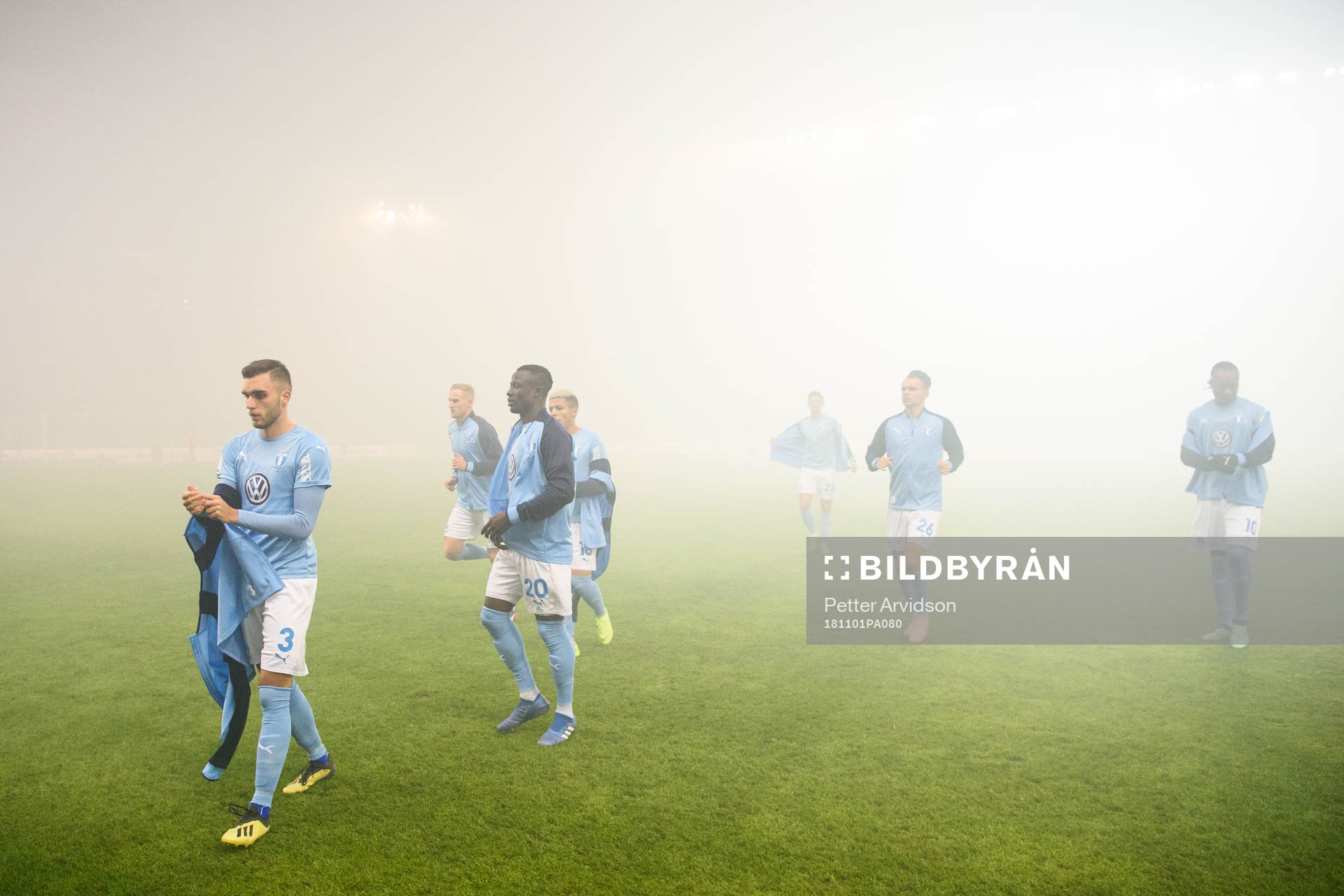 Malmö FFs Egzon Binaku, Bonke Innocent, Marcus Antonsson