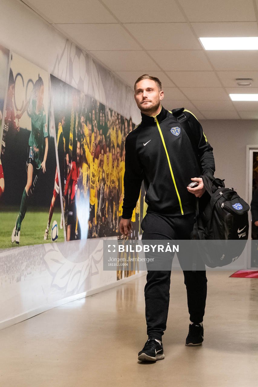 Falkenbergs assisterande tränare Tobias Tuvesson