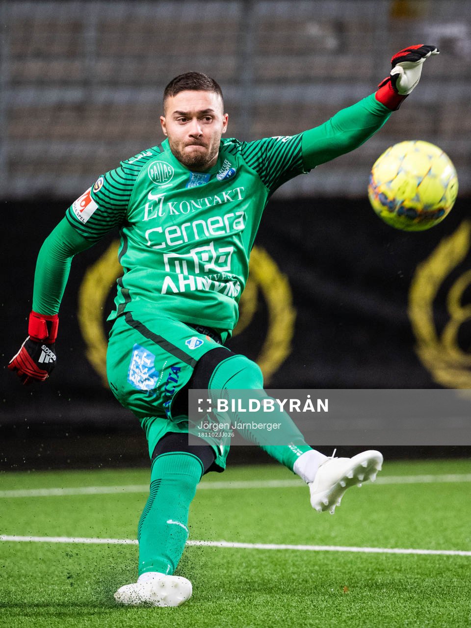 Norrbys målvakt Mergim Krasniqi