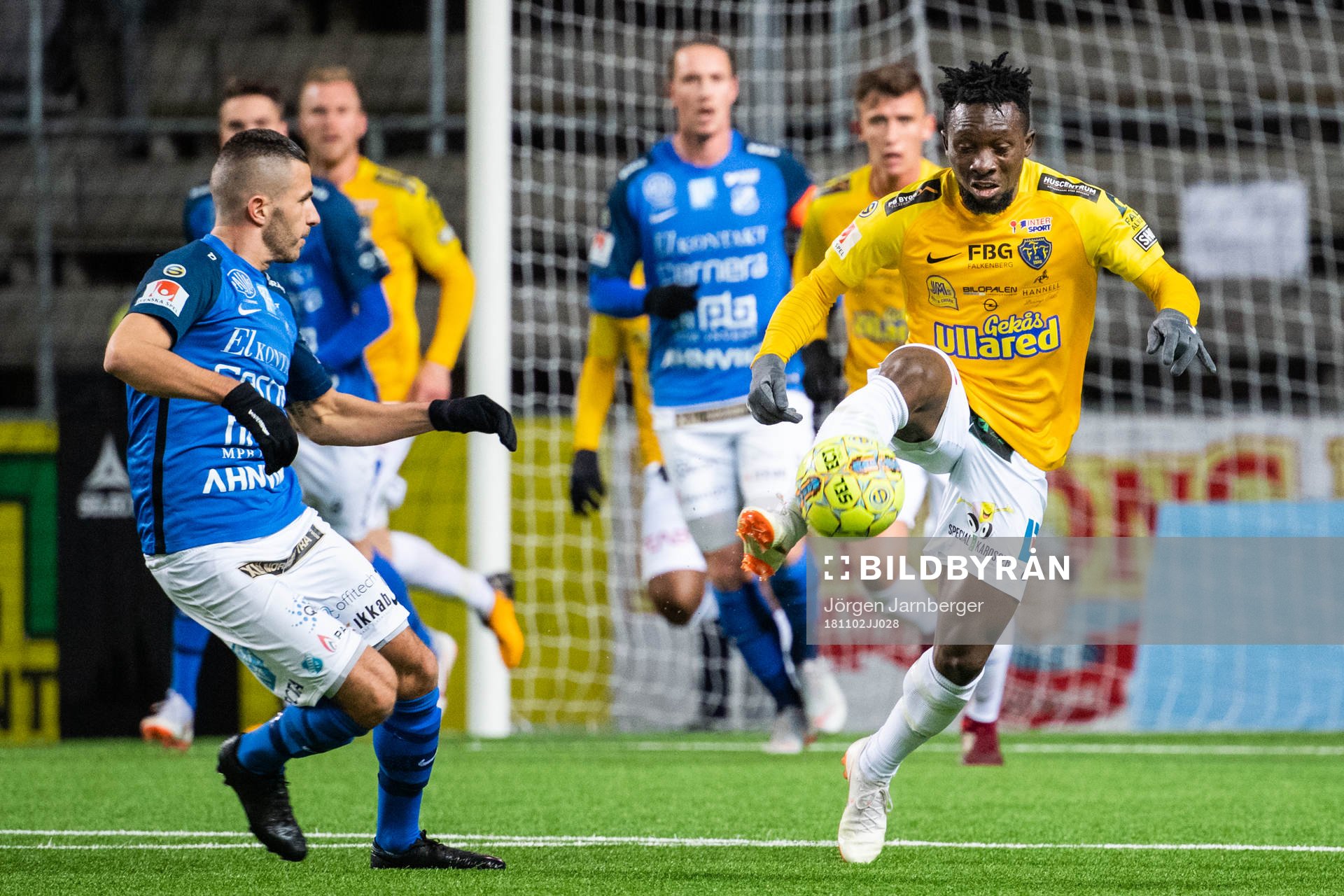 Norrbys Alen Krasnici och Falkenbergs Chisom Egbuchunam