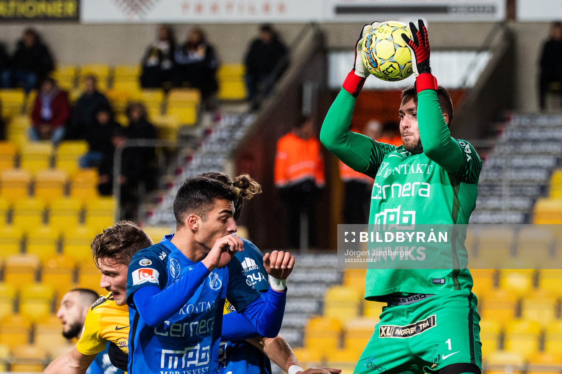 Norrbys målvakt Mergim Krasniqi