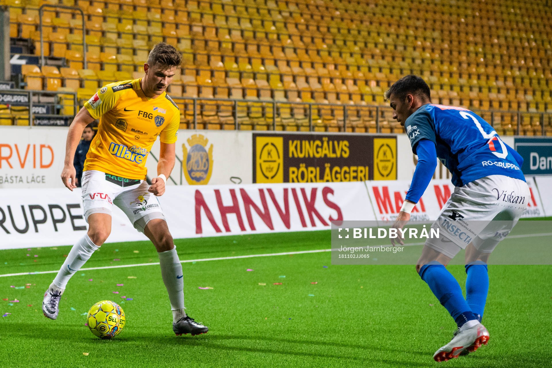 Falkenbergs Erik Pärsson och Norrbys Abbas Mohamad
