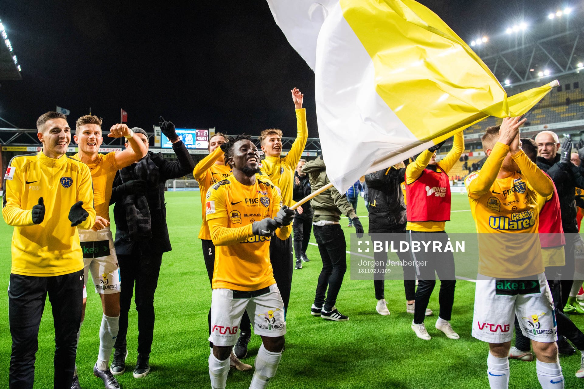Falkenbergs Chisom Egbuchunam jublar