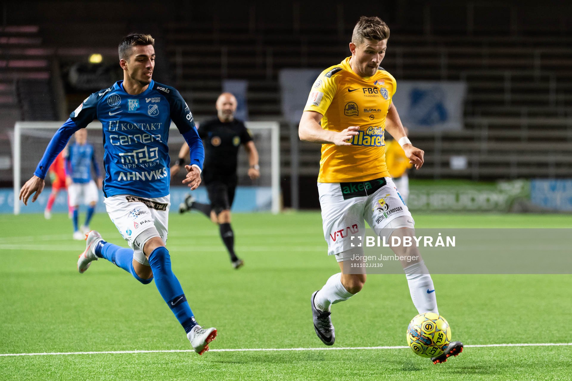 Falkenbergs Erik Pärsson och Norrbys Abbas Mohamad
