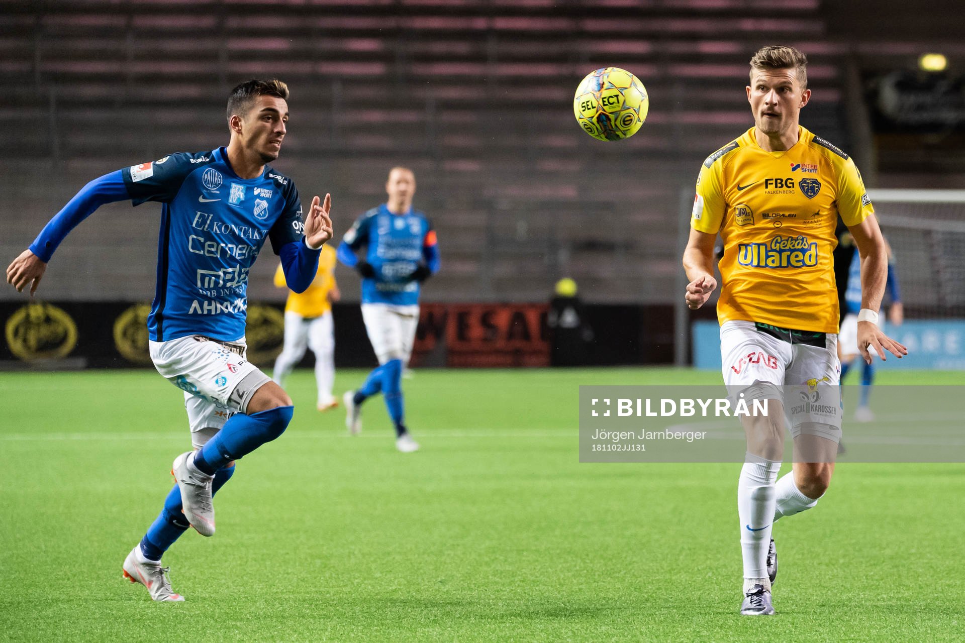 Falkenbergs Erik Pärsson och Norrbys Abbas Mohamad