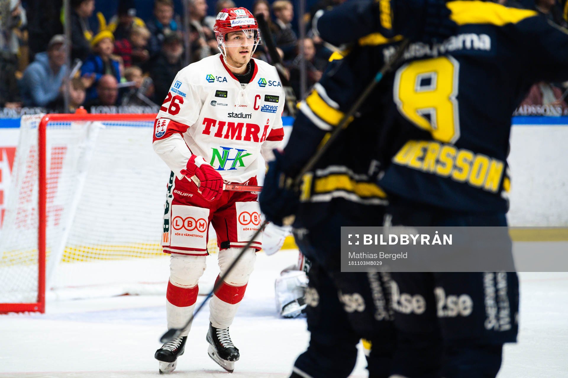 Timrås Hampus Larsson deppar