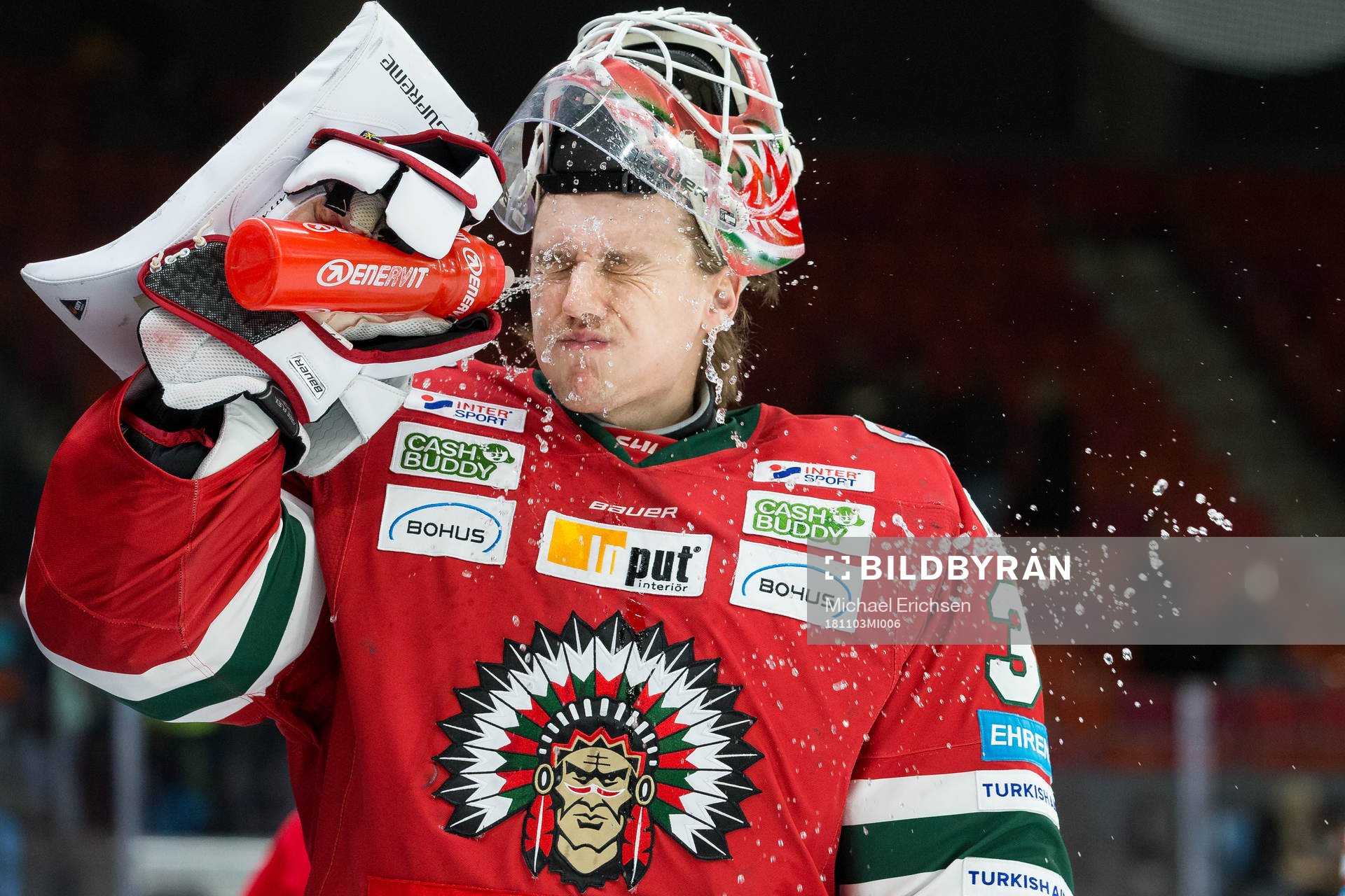 Frölundas målvakt Johan Mattsson