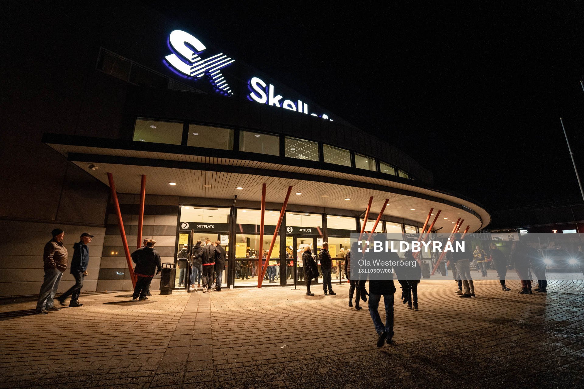 Skellefteå Kraft Arena Exteriört