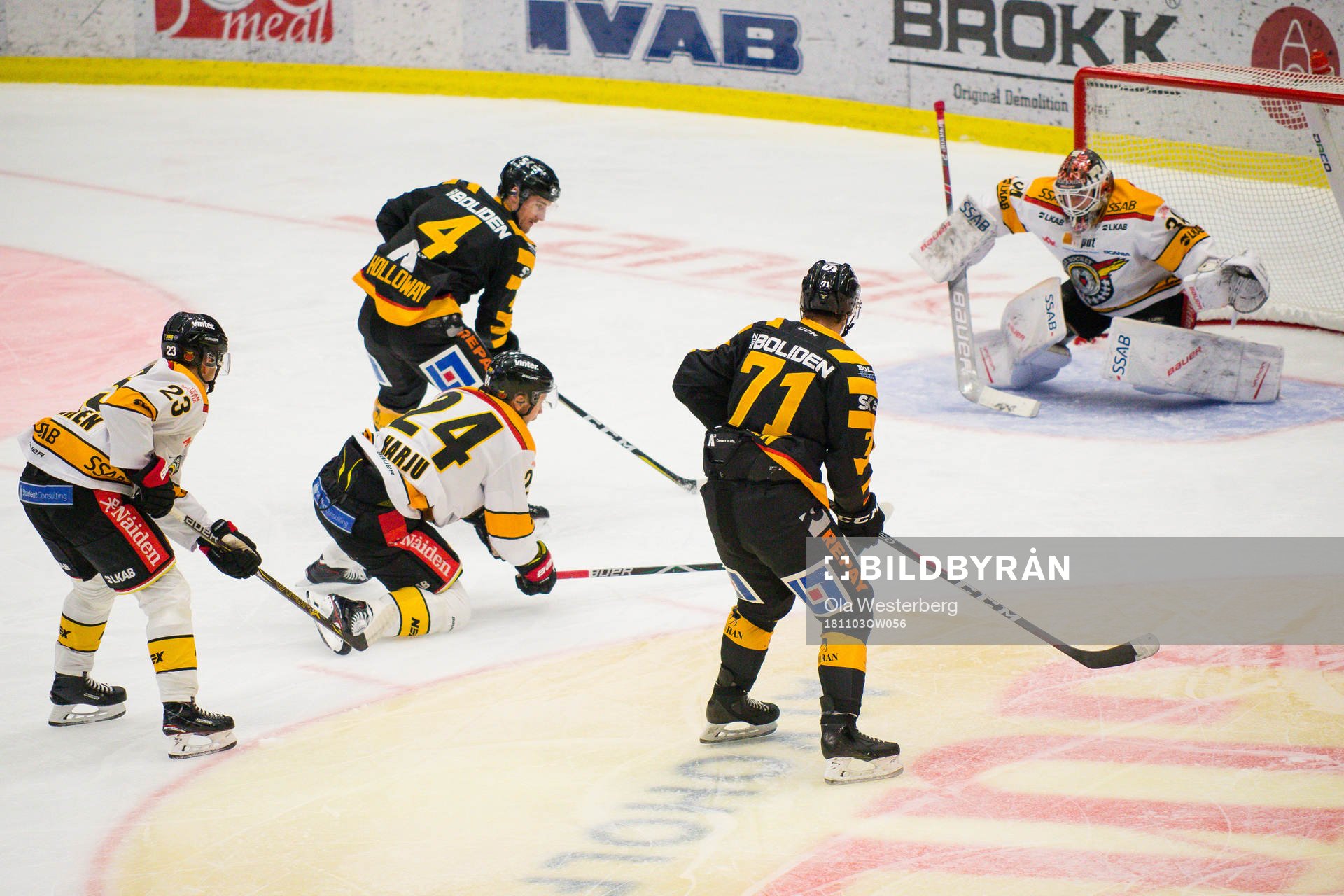 Skellefteås Juhamatti Aaltonen och Bud Holloway