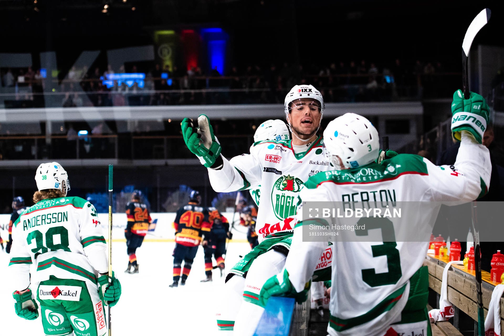 Rögles Alen Bibic och Daniel Bertov