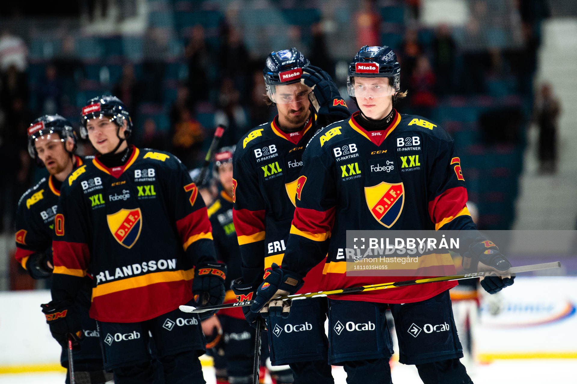 Djurgårdens Erik Walli-Walterholm deppar