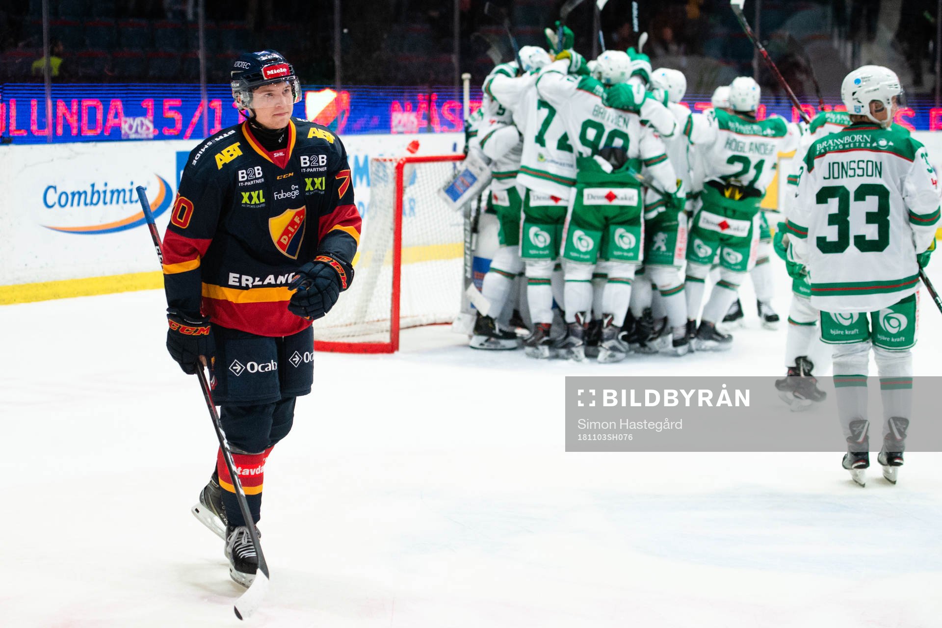 Djurgårdens Marcus Davidsson deppar