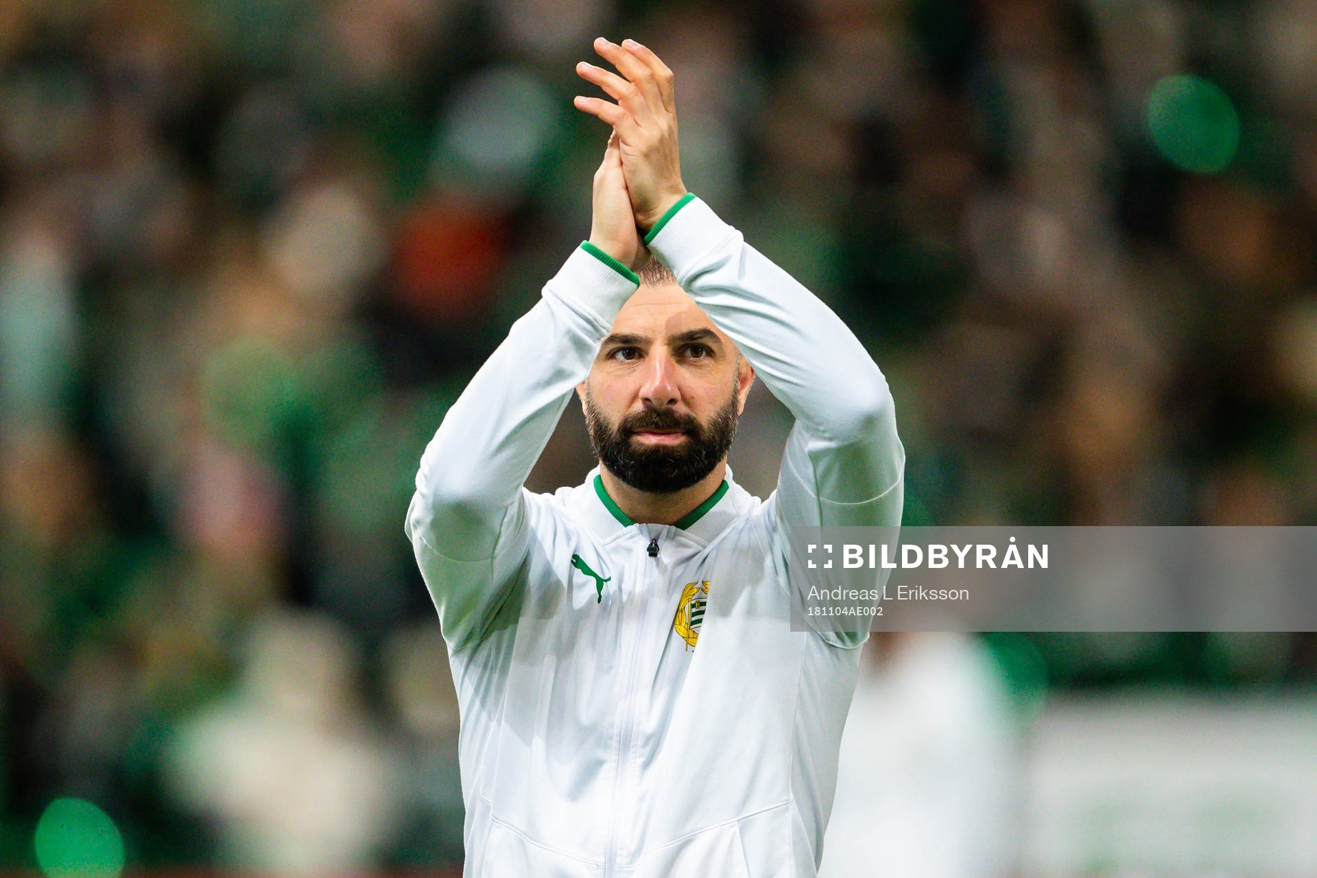 Hammarbys Kennedy Bakircioglu tackar publiken