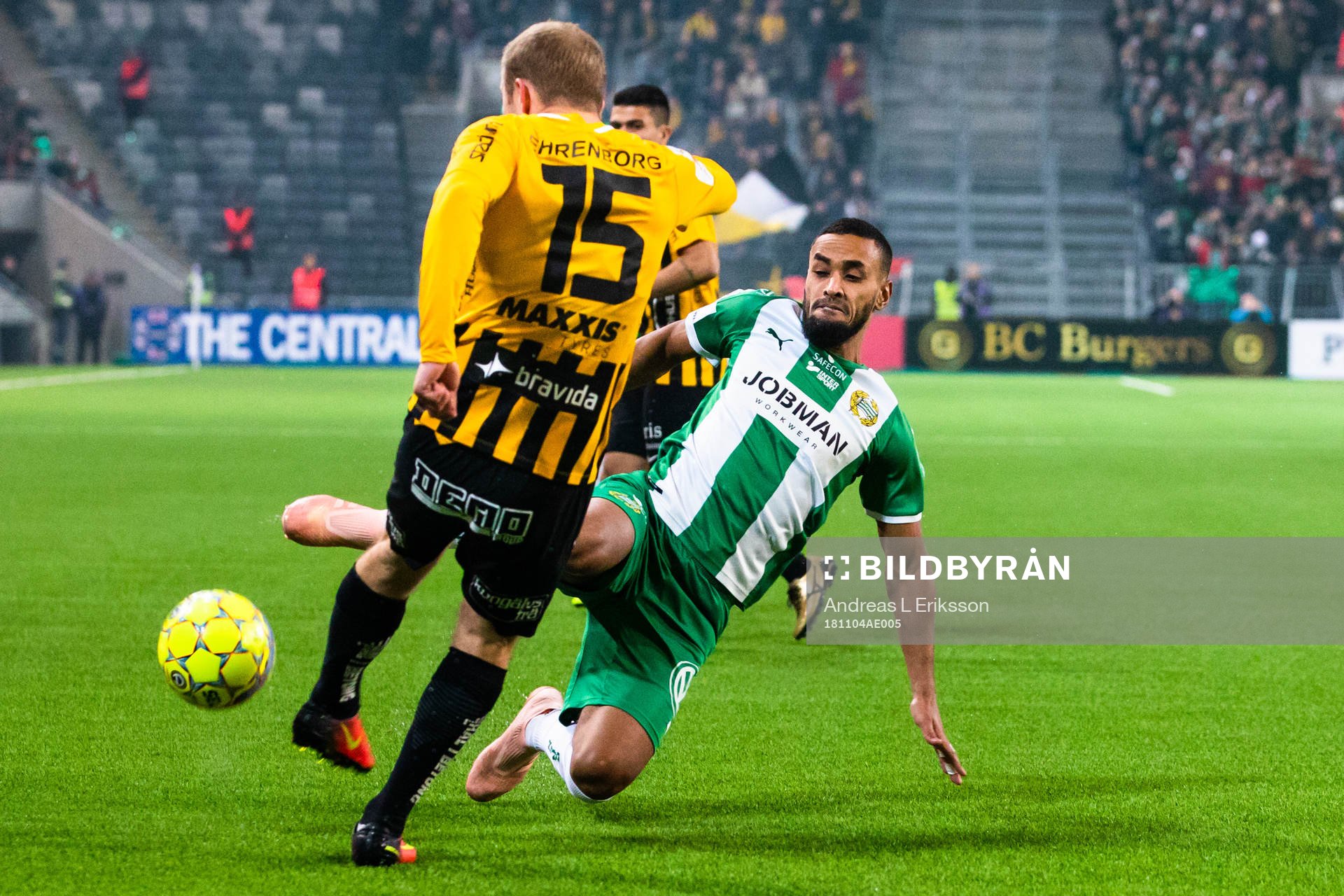 Hammarbys Junes Barny och Häckens Kari Arkivuo