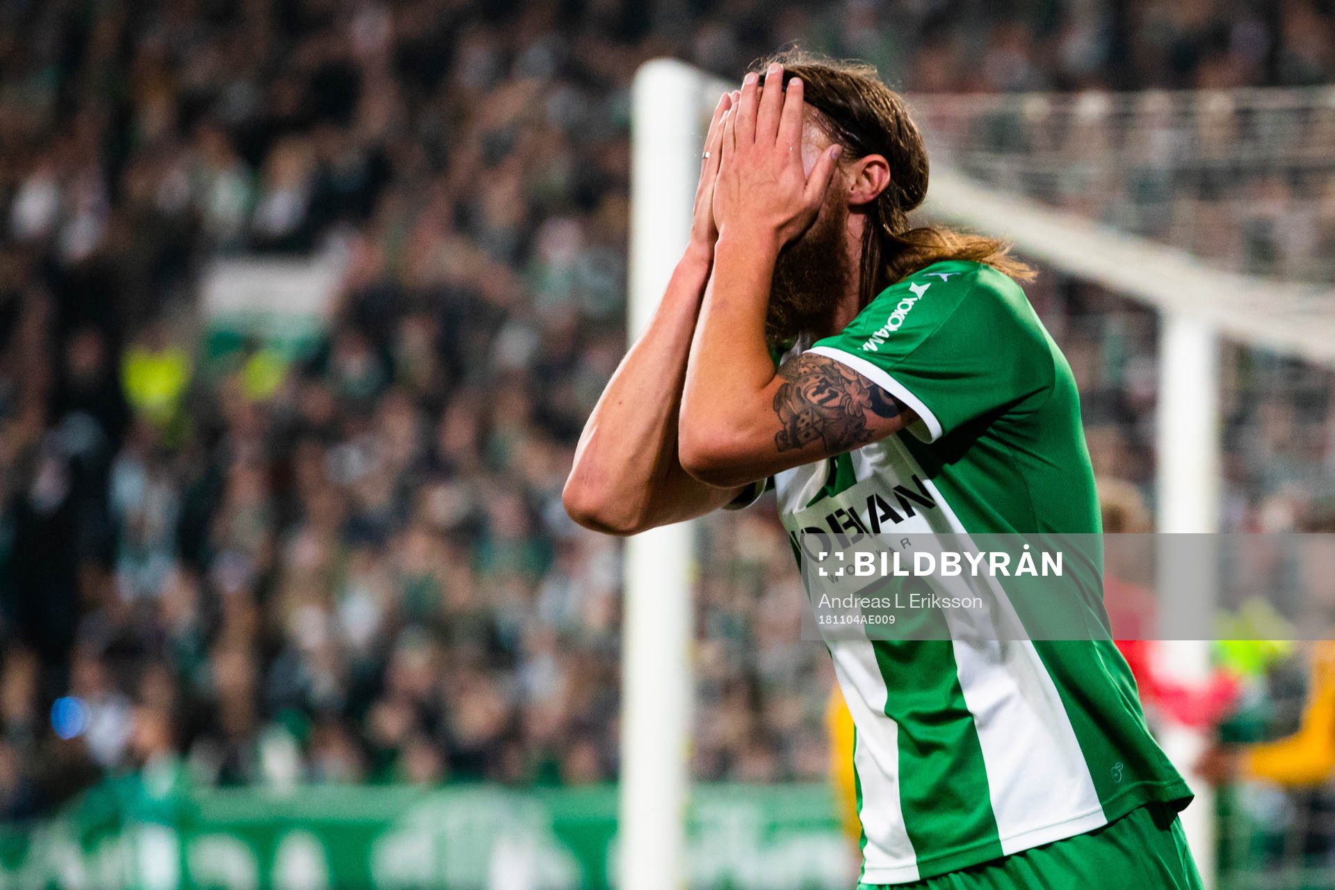 Hammarbys Björn Paulsen deppar