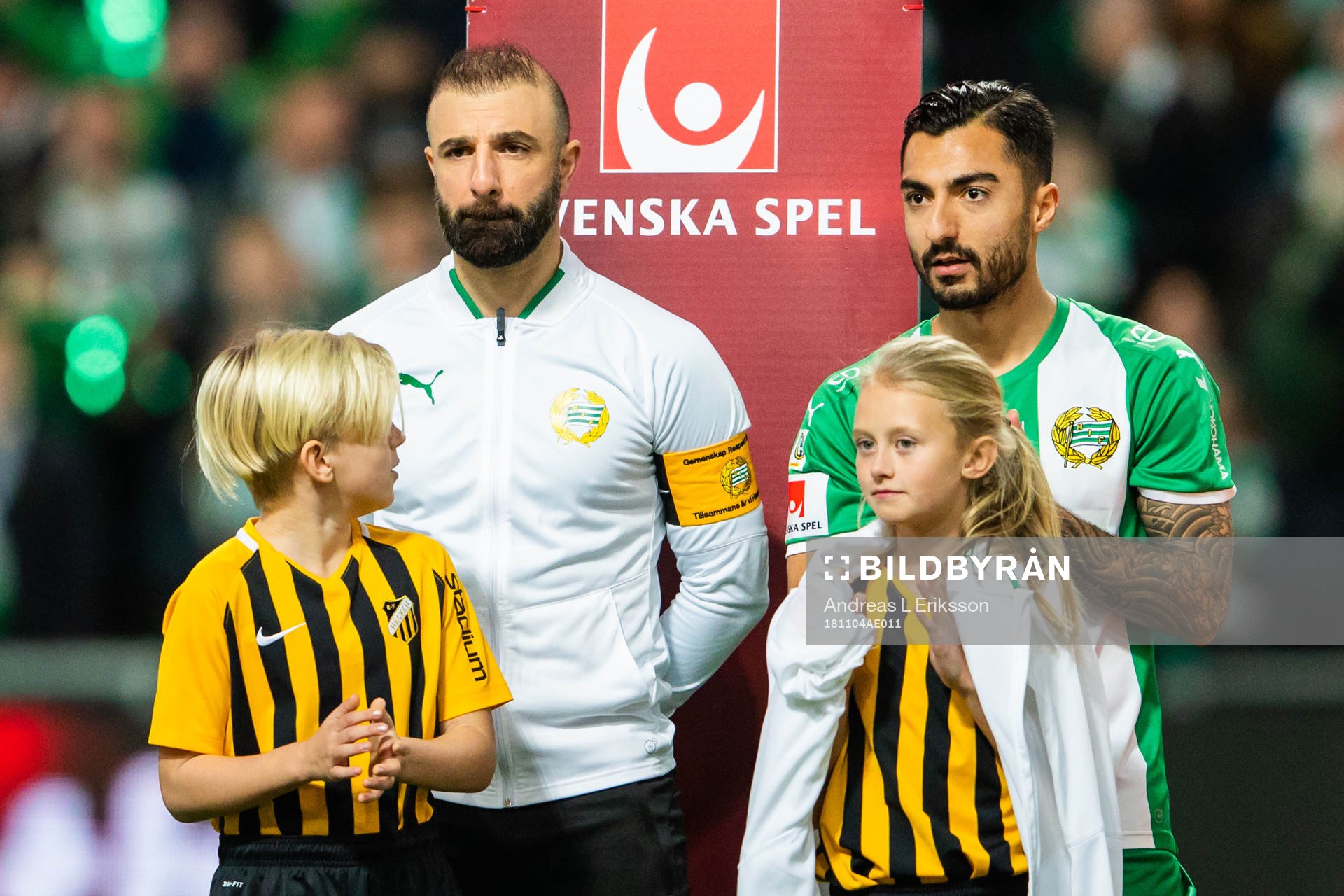 Hammarbys Kennedy Bakircioglu och Jiloan Hamad