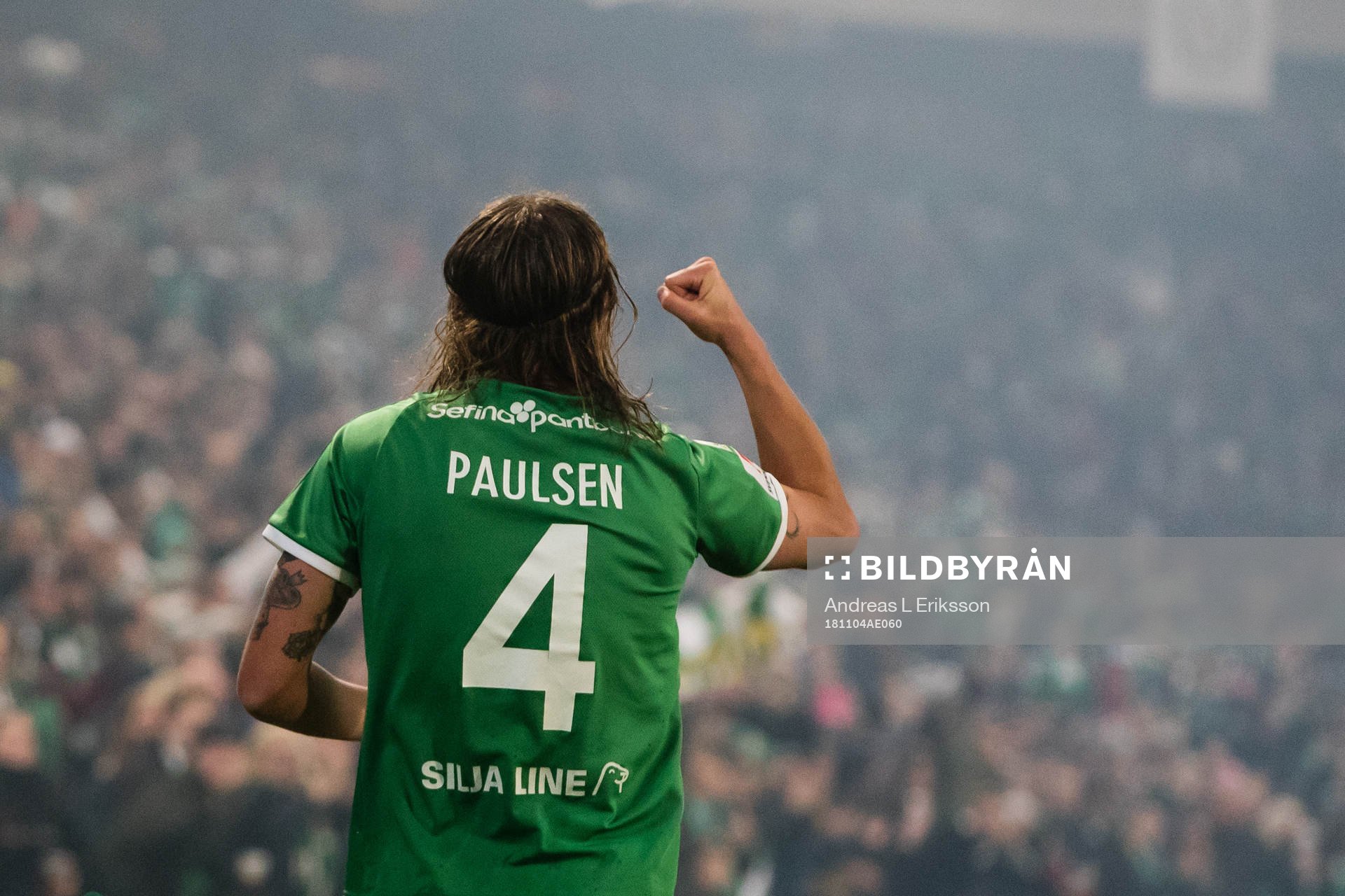 Hammarbys Björn Paulsen jublar