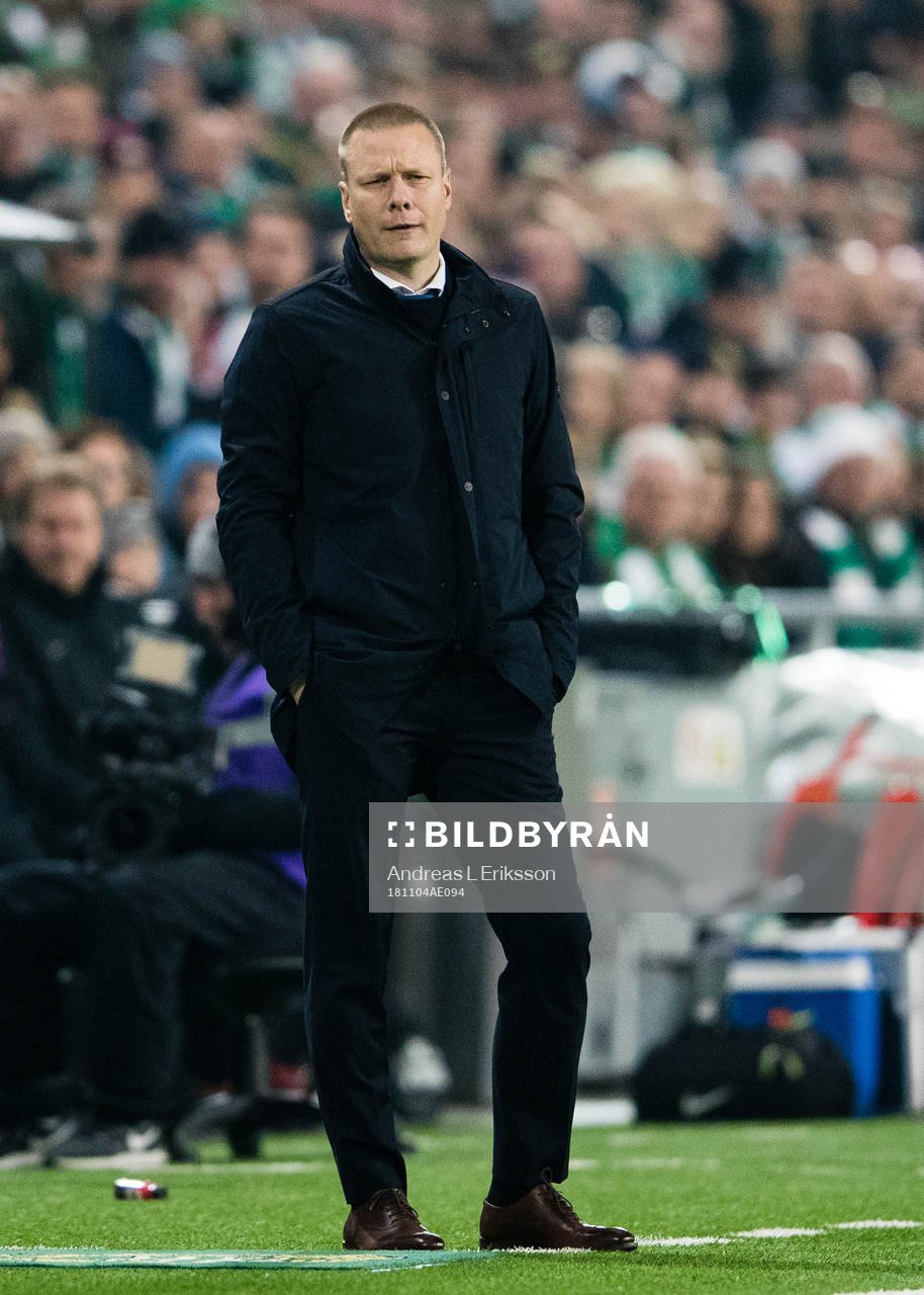 Hammarbys tränare Stefan Billborn