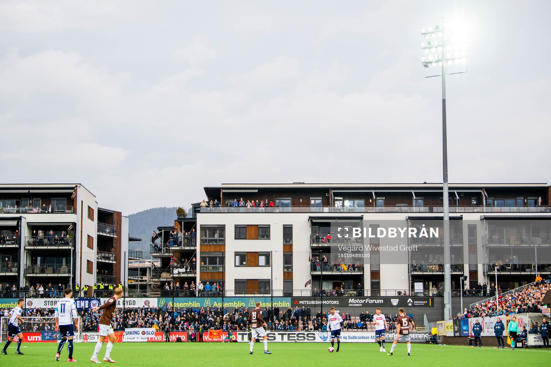 General view of Isachsen stadion
