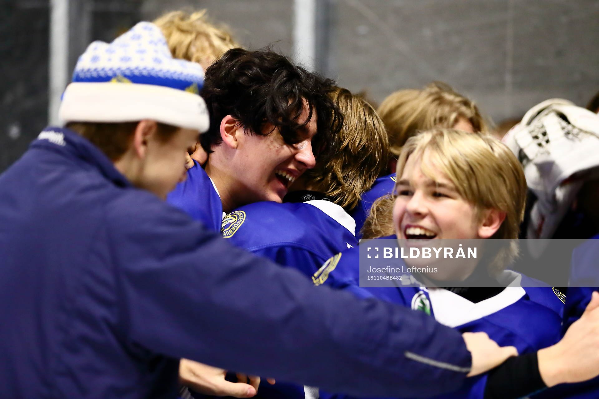Göteborgs spelare jublar