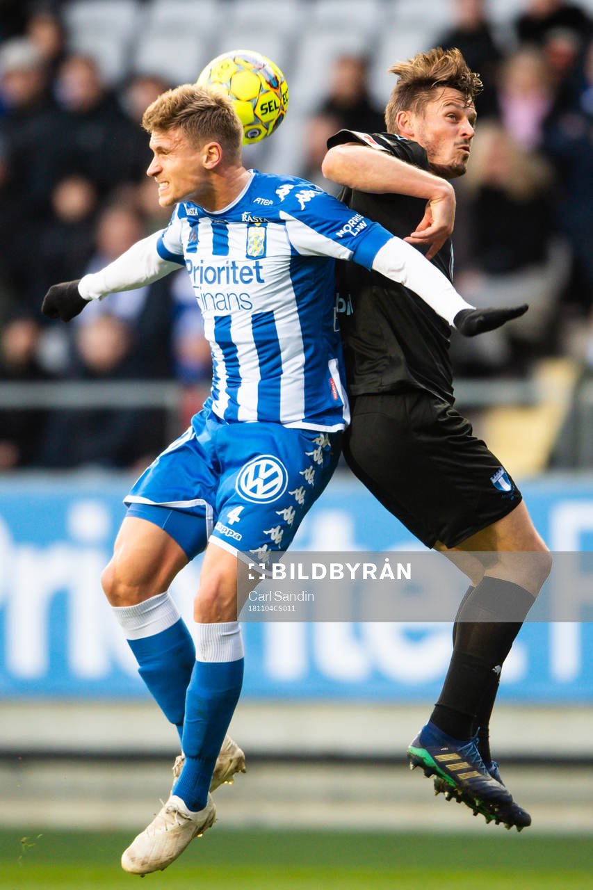 IFK Göteborgs Carl Starfelt och Markus Rosenberg