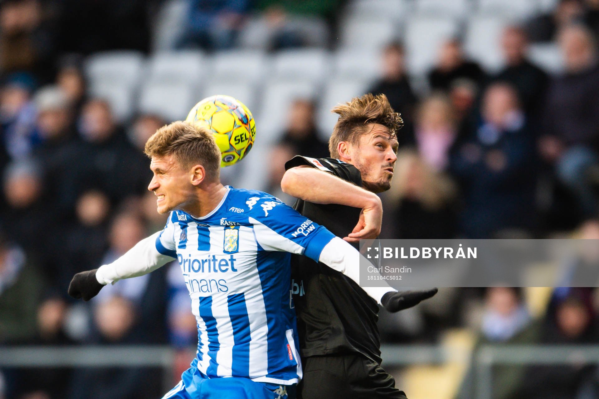IFK Göteborgs Carl Starfelt och Markus Rosenberg