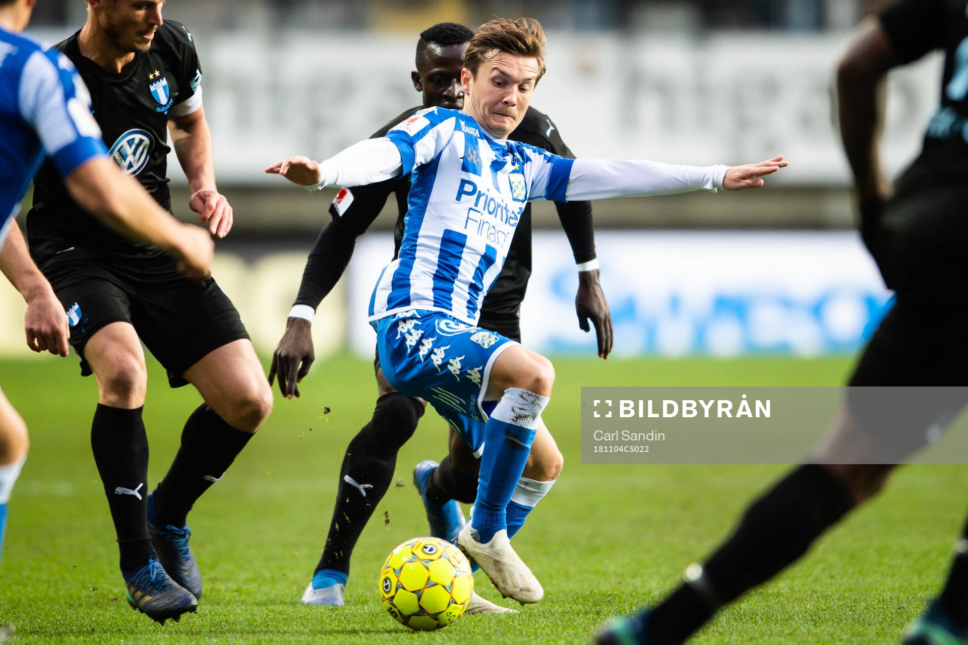 Malmö FFs Markus Rosenberg och IFK Göteborgs Patrik