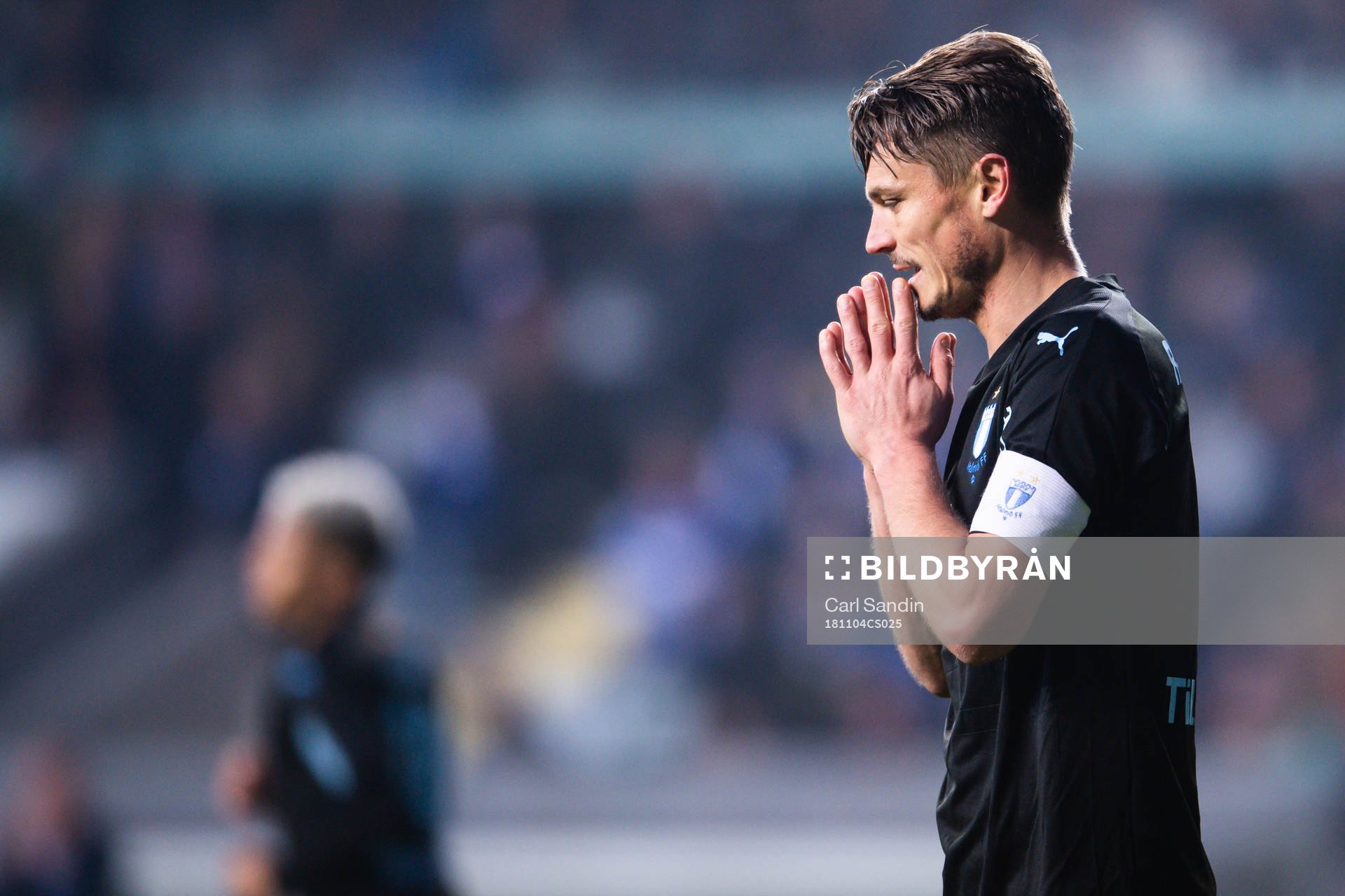 Malmö FFs Markus Rosenberg deppar