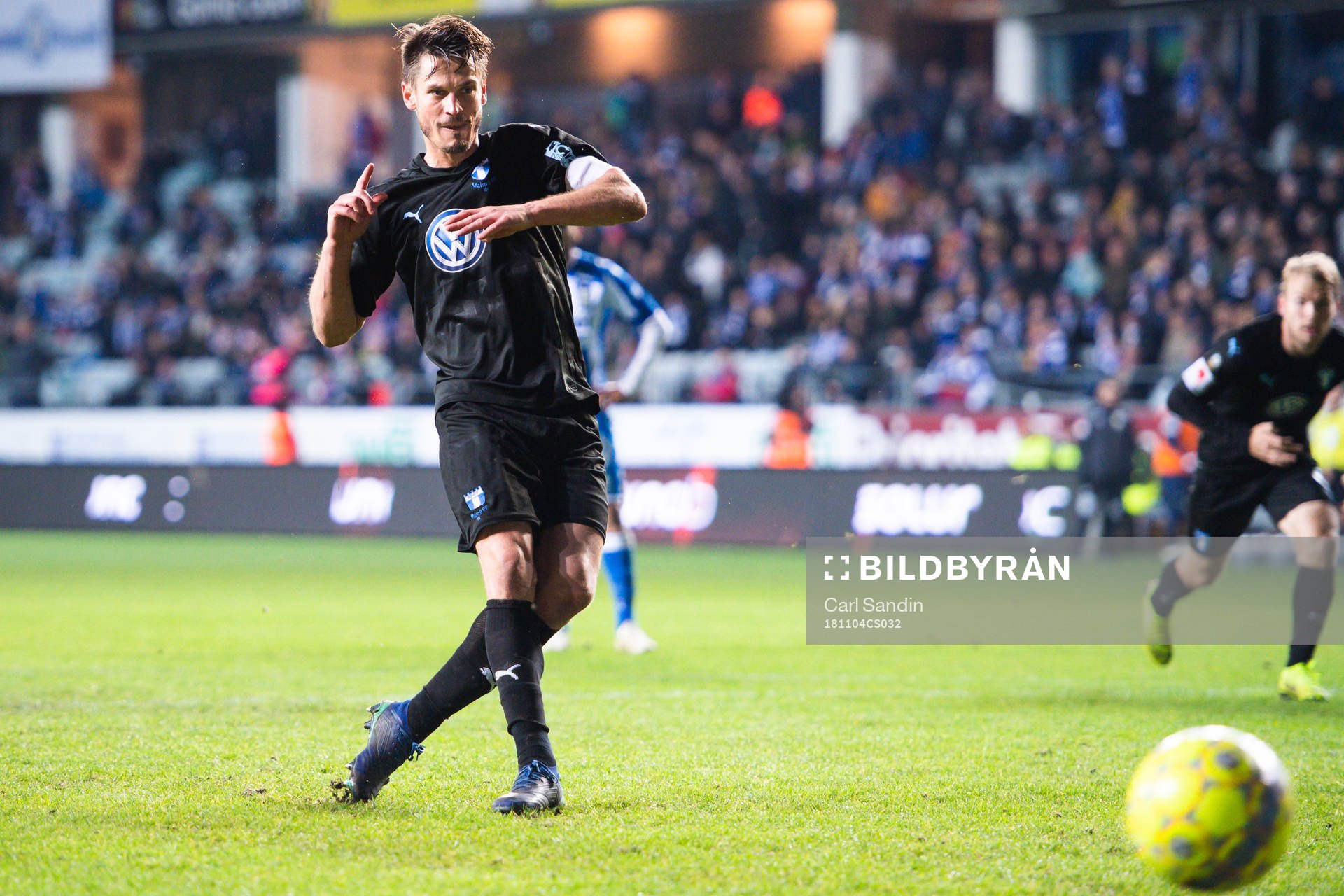 Malmö FFs Markus Rosenberg gör 0-3 på straff