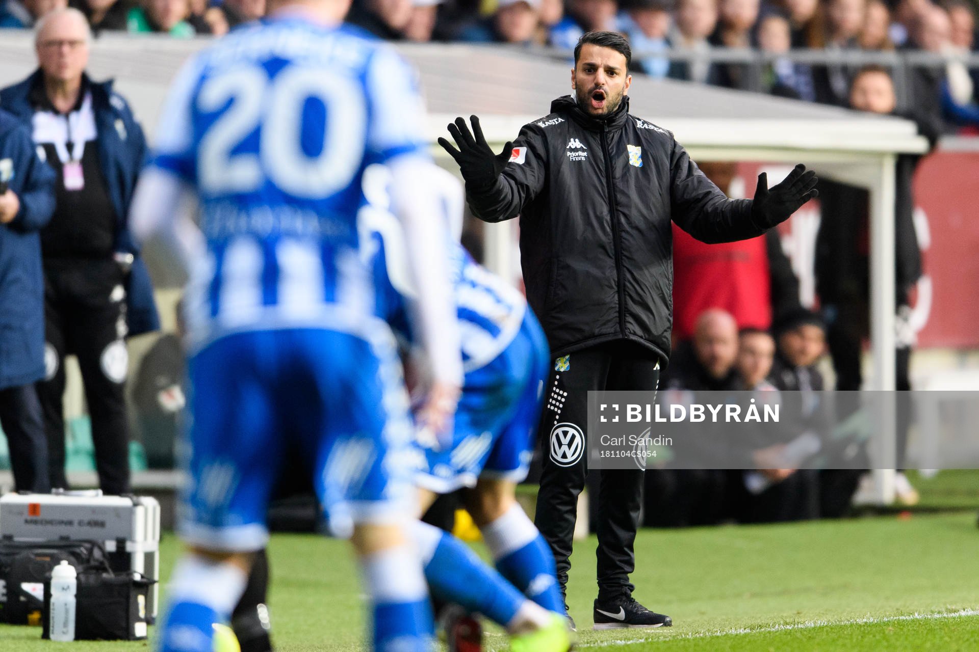 IFK Göteborgs tränare Poya Asbaghi