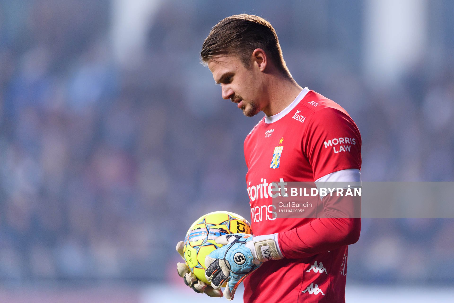 IFK Göteborgs målvakt Erik Dahlin