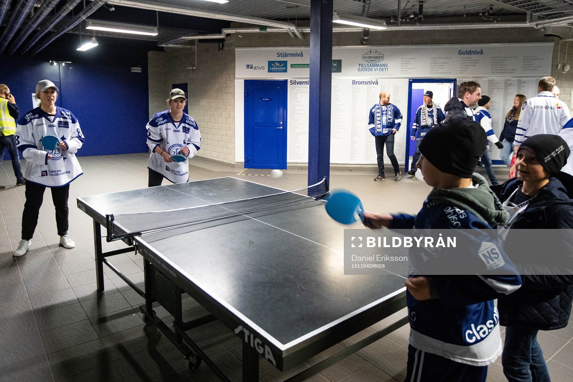 Leksands Samantha Hanson och Gracen Hirschy från Leksands
