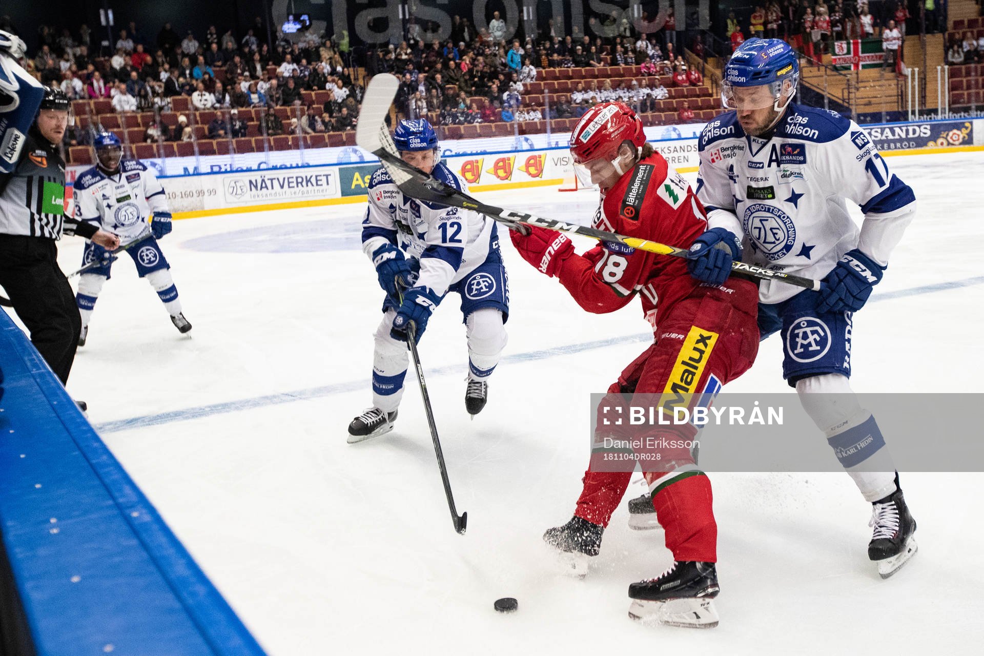 Leksands Wilde Bröms  och Modos Lukas Wernblom och