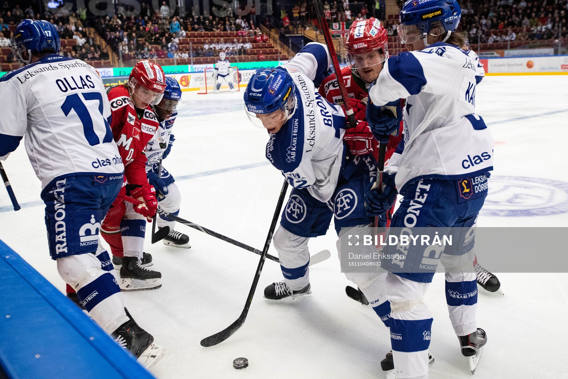 Leksands Wilde Bröms  och Modos Lukas Wernblom  och