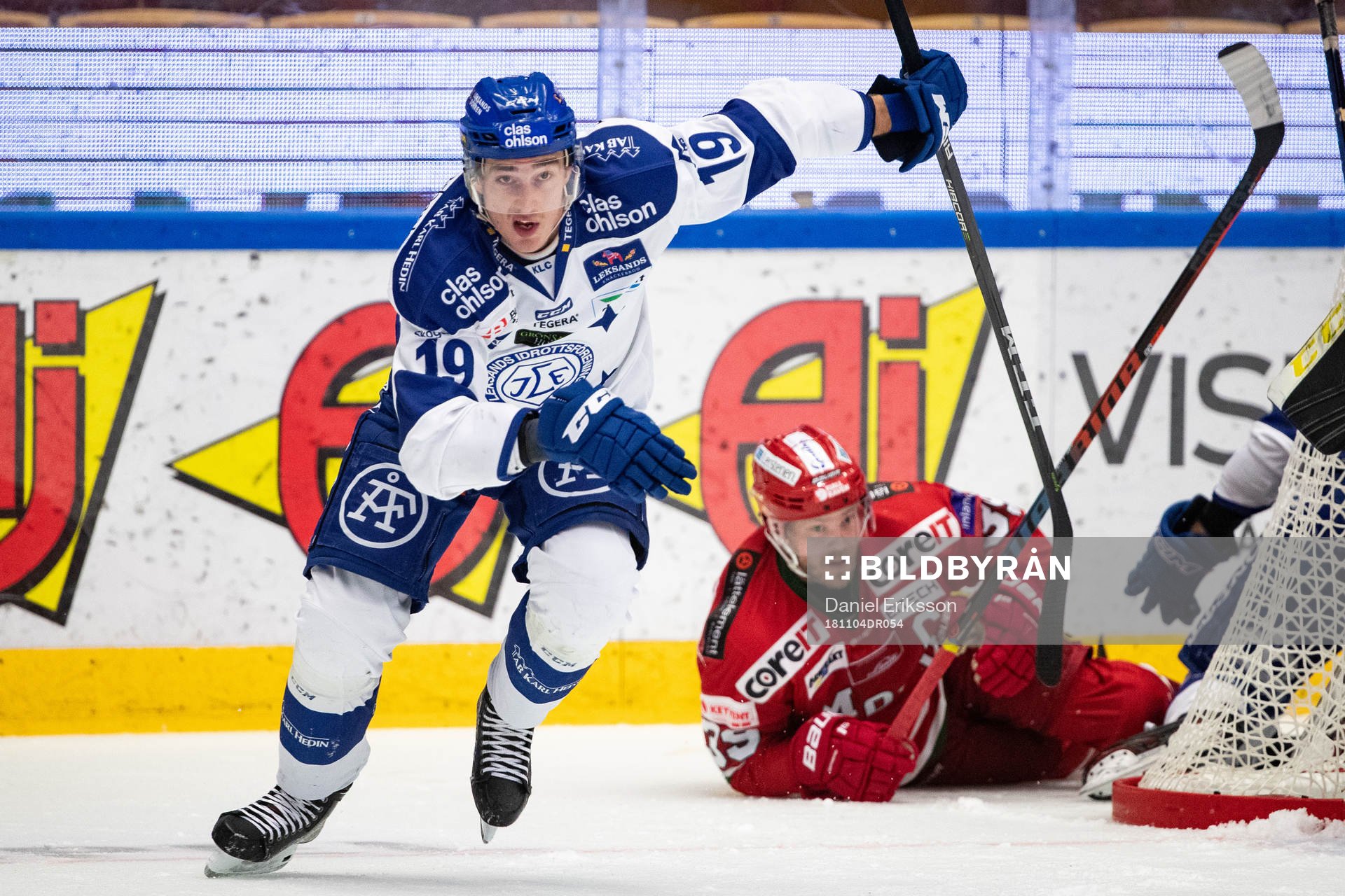 Leksands Tobias Forsberg och Modos Tobias Enström