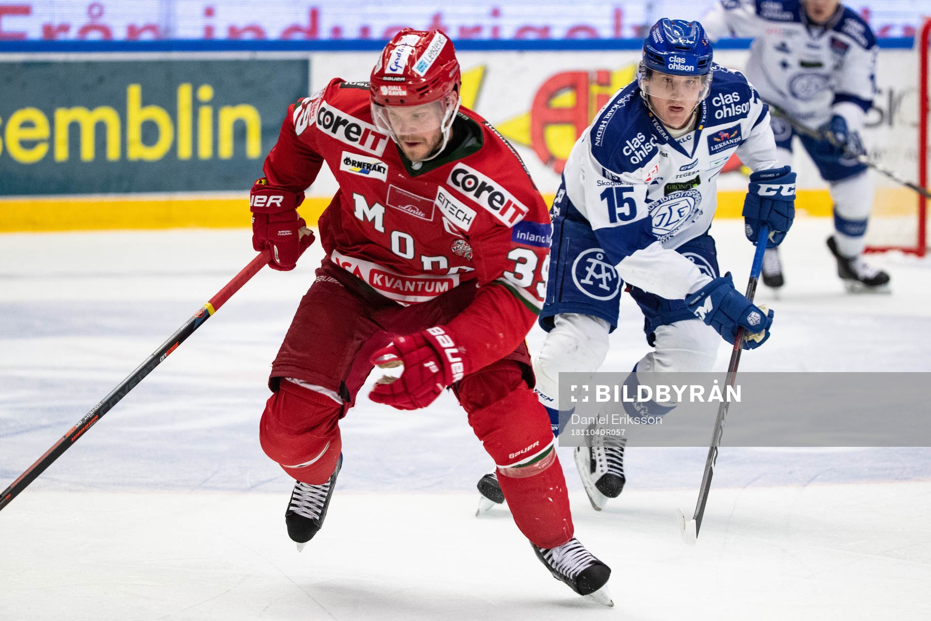 Modos Tobias Enström och Leksands Johan Porsberger