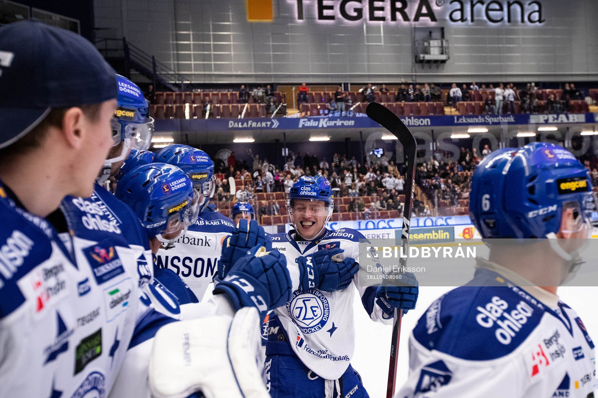Leksands David Lundmark jubel