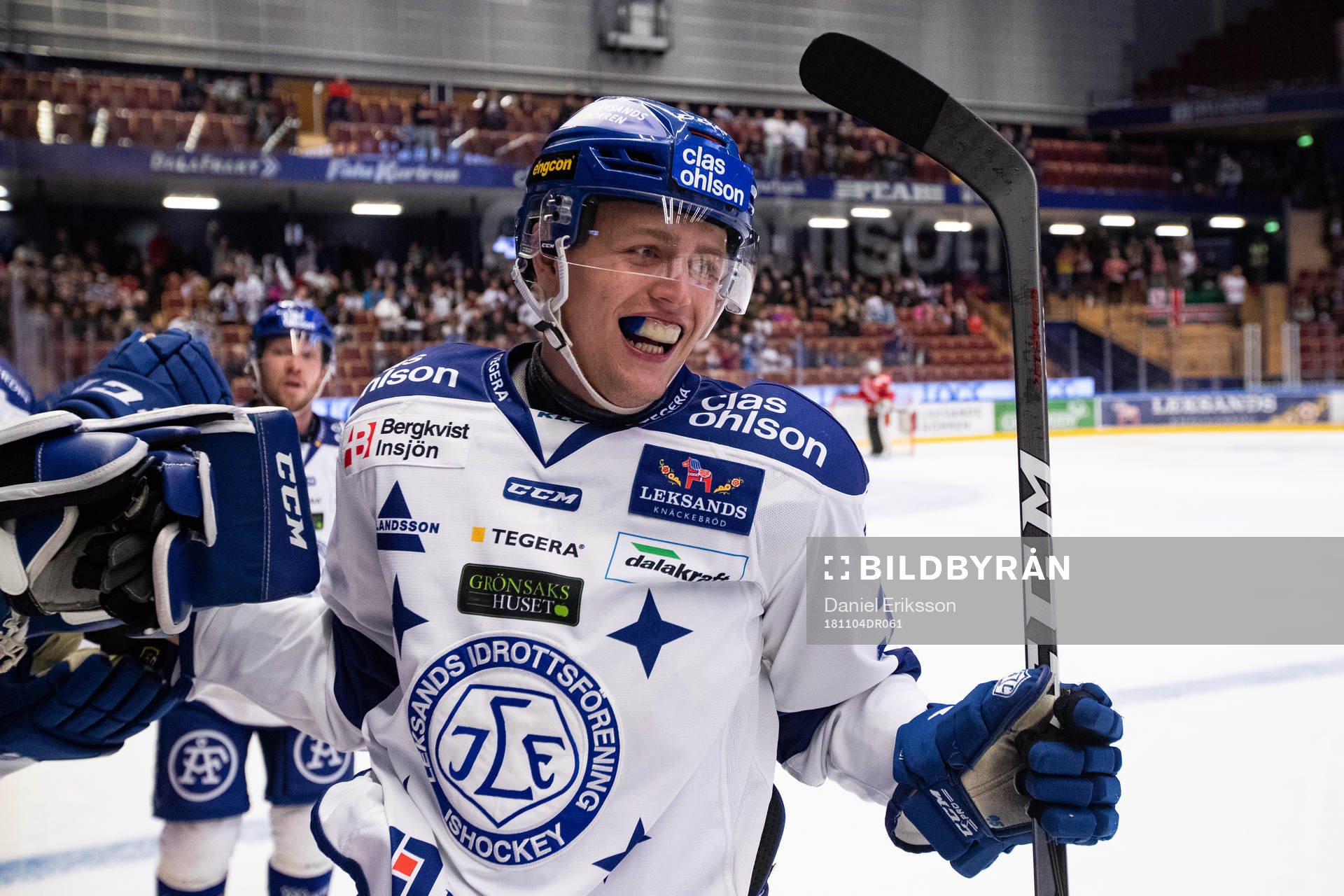 Leksands David Lundmark jubel